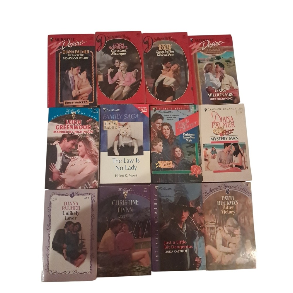 Silhouette Book Lot Of 12